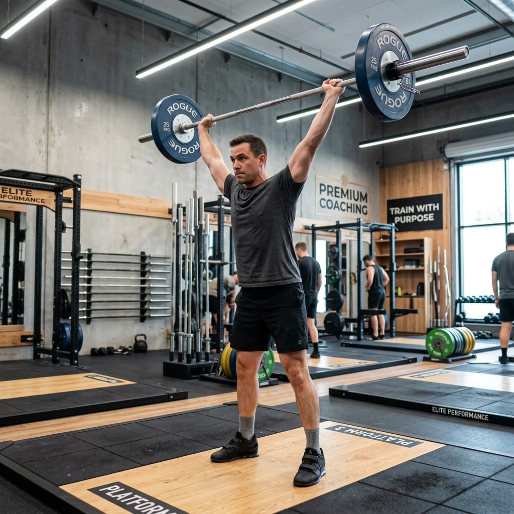 Weightlifting Track: Snatch Complex & Squat Protocol