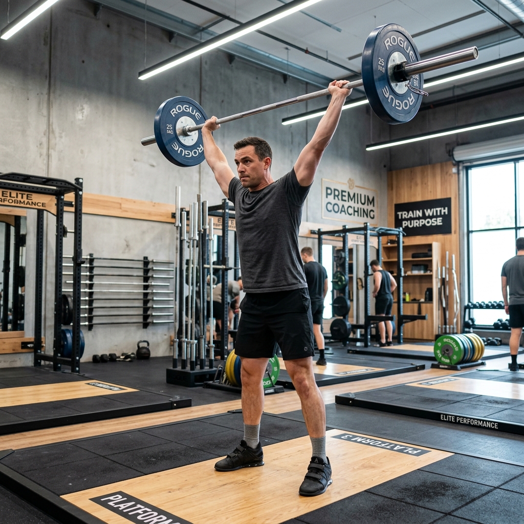 Weightlifting Track: Snatch Complex & Squat Protocol