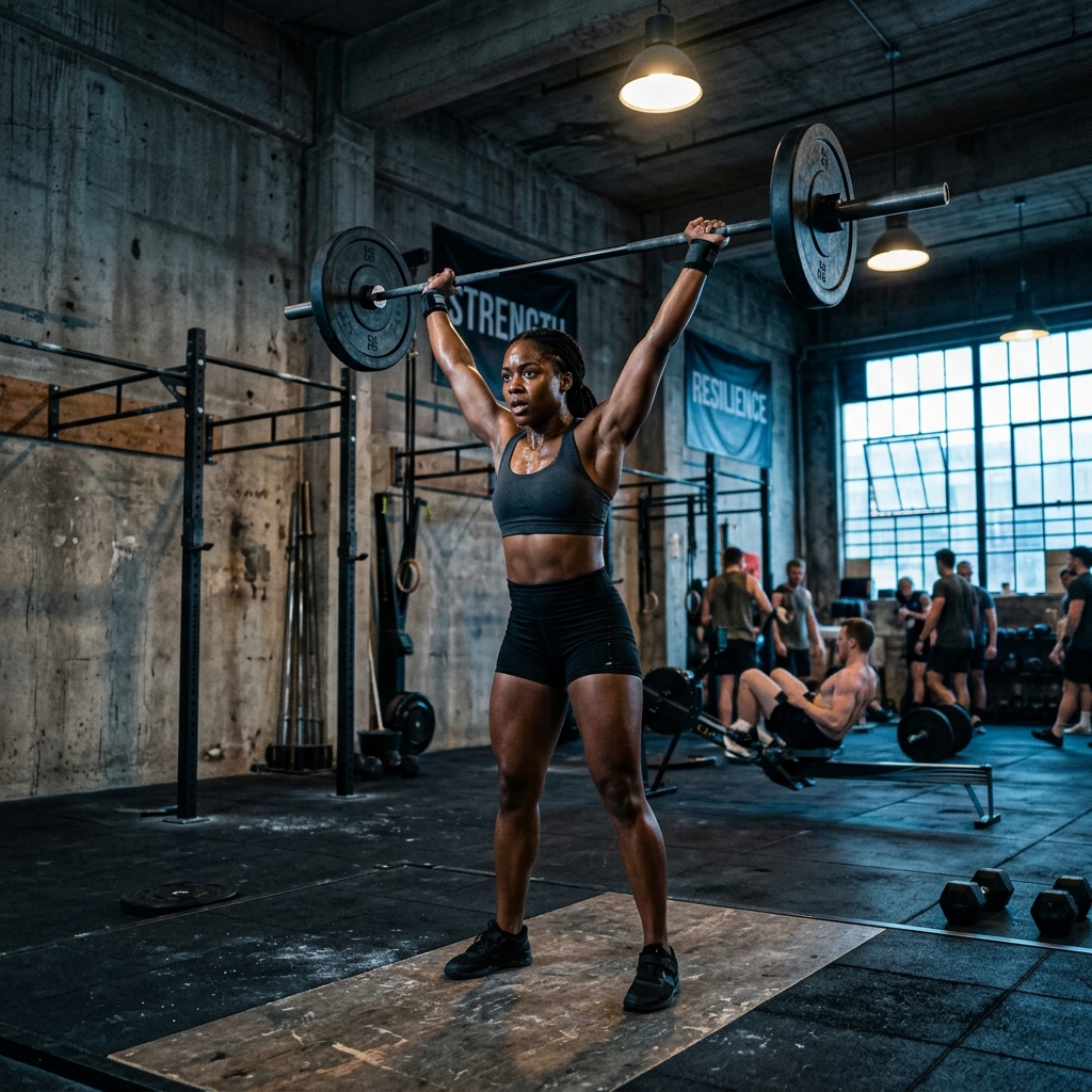 Weightlifting Track: Power Snatch