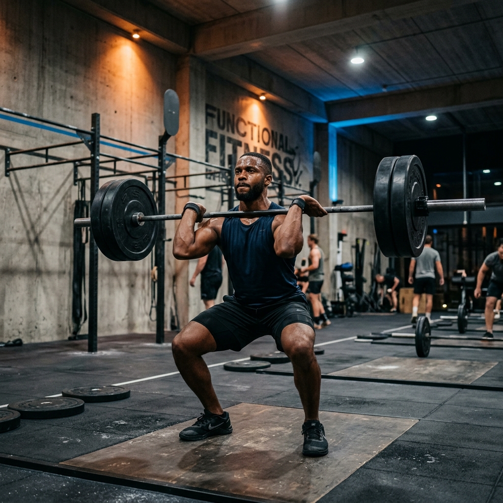 Weightlifting Track: Power Clean + Low hang clean + jerk + Jerk + Clean Deadlifts