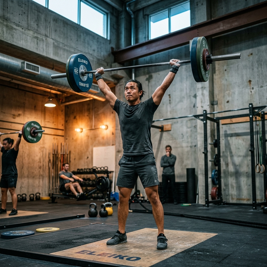 Weightlifting Track: Snatch + Clean & Jerk + Back Squats