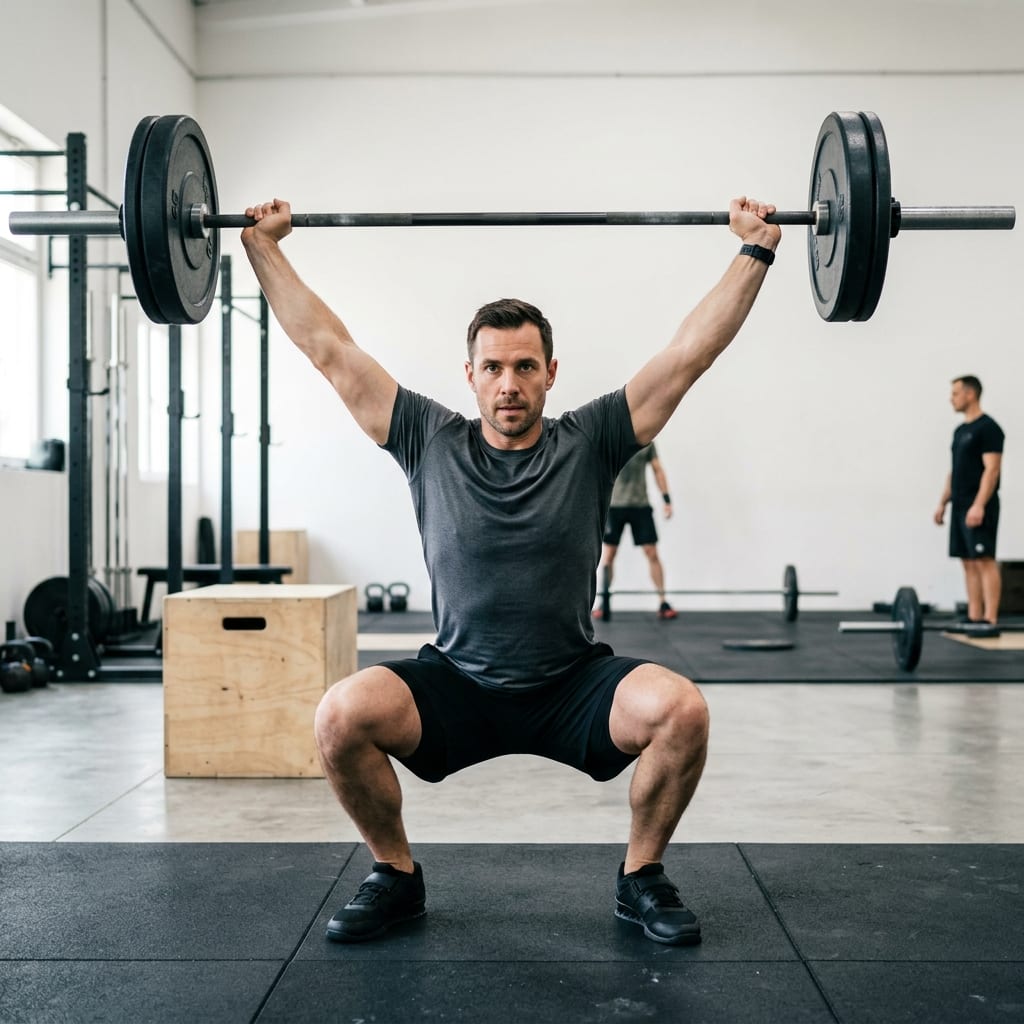 Weightlifting Track: Stability and Positional Strength in the Snatch