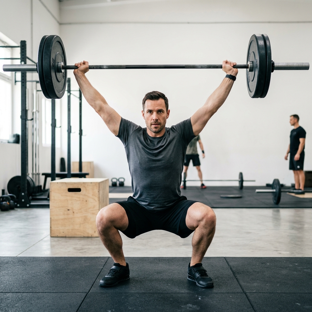 Weightlifting Track: Stability and Positional Strength in the Snatch