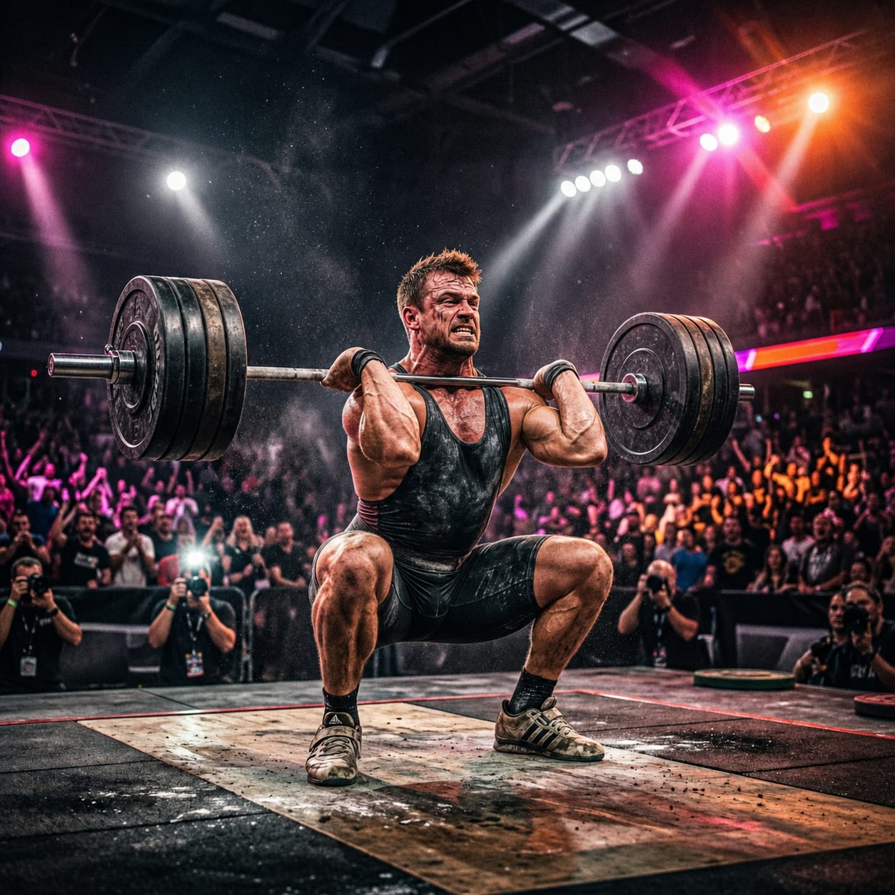 Weightlifting Track: Building a Foundation with Front Squats