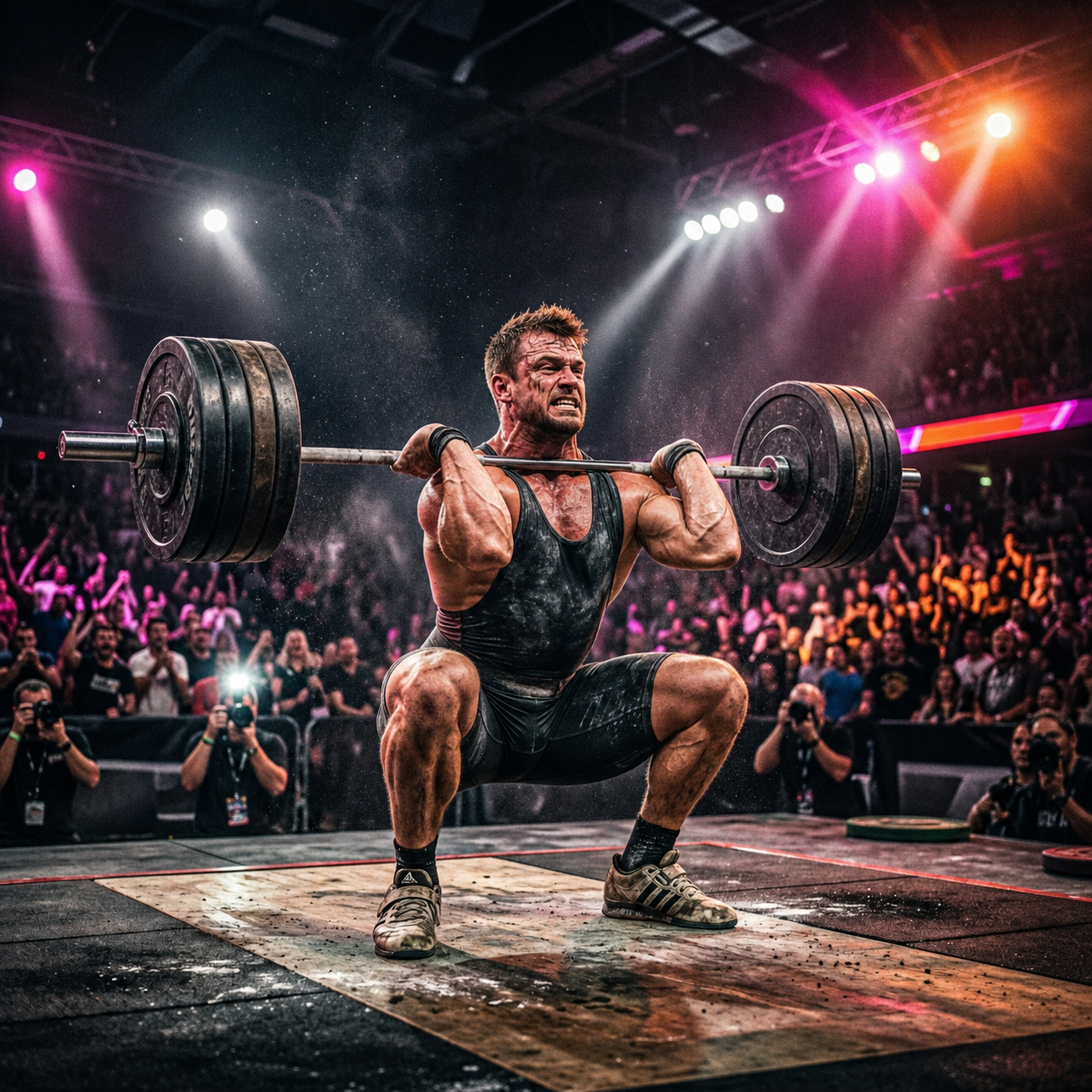 Weightlifting Track: Building a Foundation with Front Squats