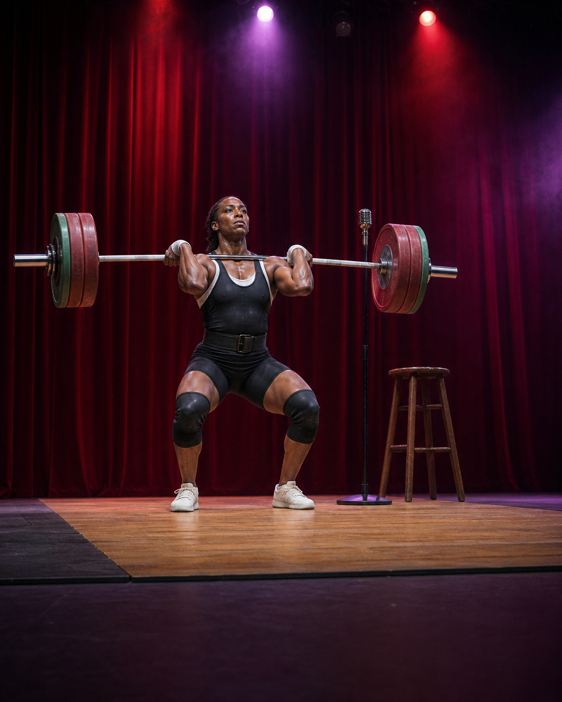 Weightlifting Track: Heavy Clean Complexes and Squat Strength