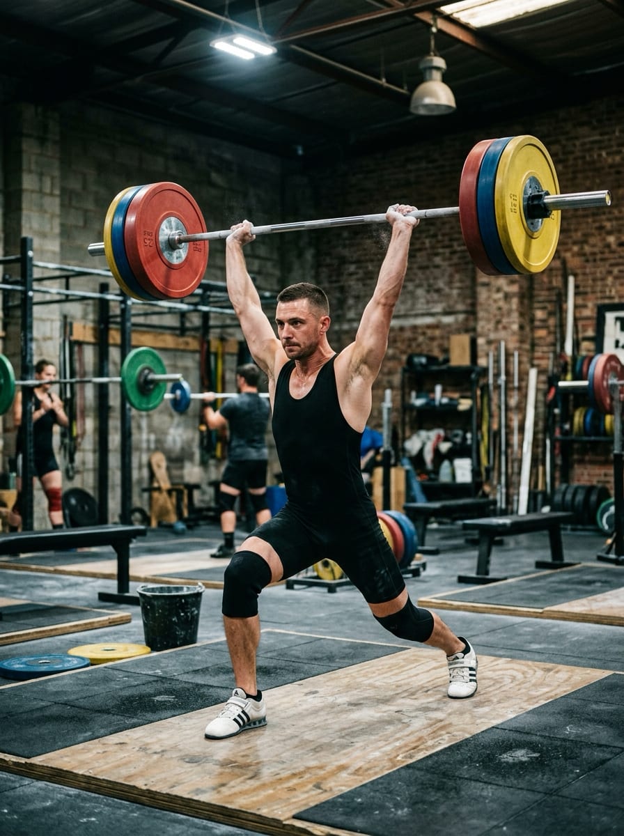 Weightlifting Track: Clean Complexes, Heavy Jerks and Back Squat Doubles