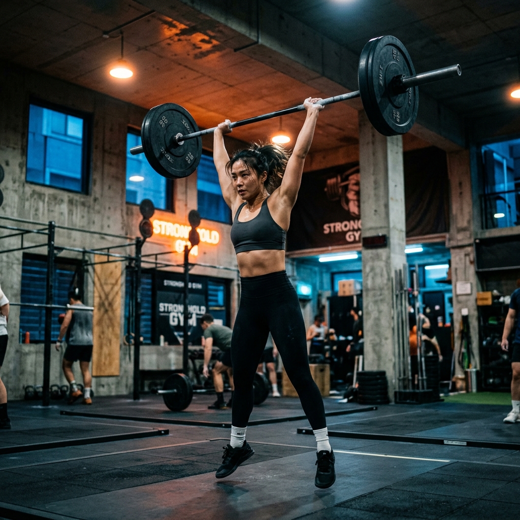 WOD: Push Jerk 5-5-3-3-3-1-1-1-1 + Nachos — Burpee