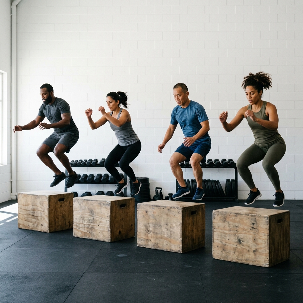 WOD: Hayes Mansion — Pushups & Box Jumps