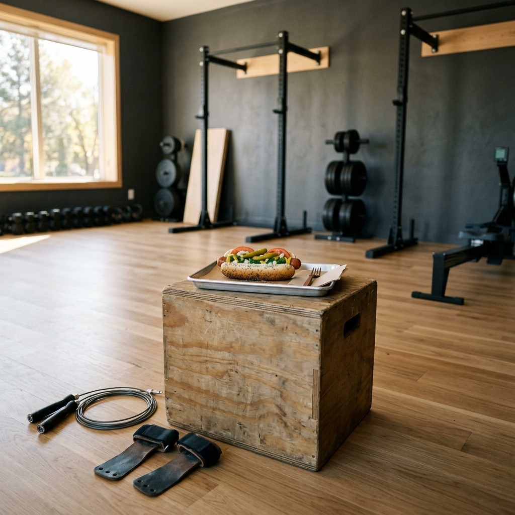 WOD: Hang Clean + Chicago Dog — Clean, Double-Under, Toes-to-Bar