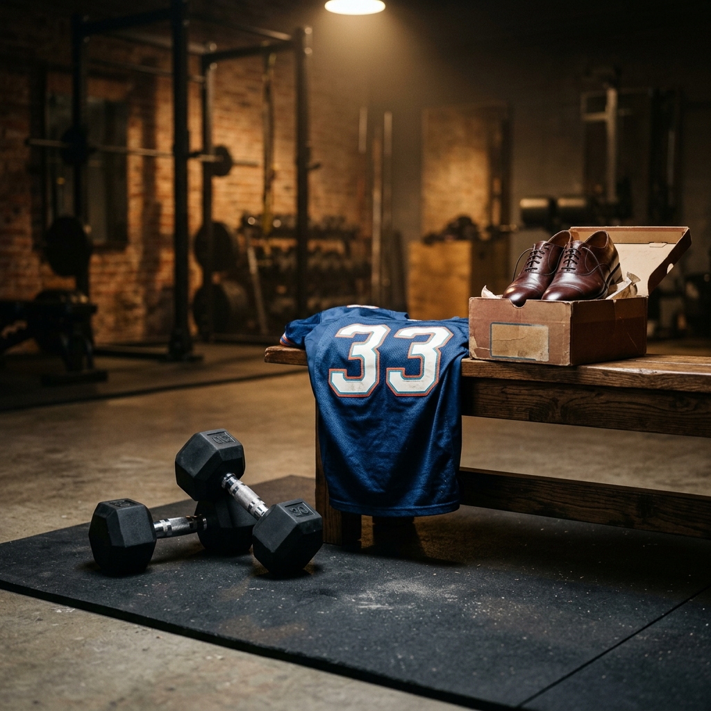 WOD: Al Bundy — Clean, Push Press, Run