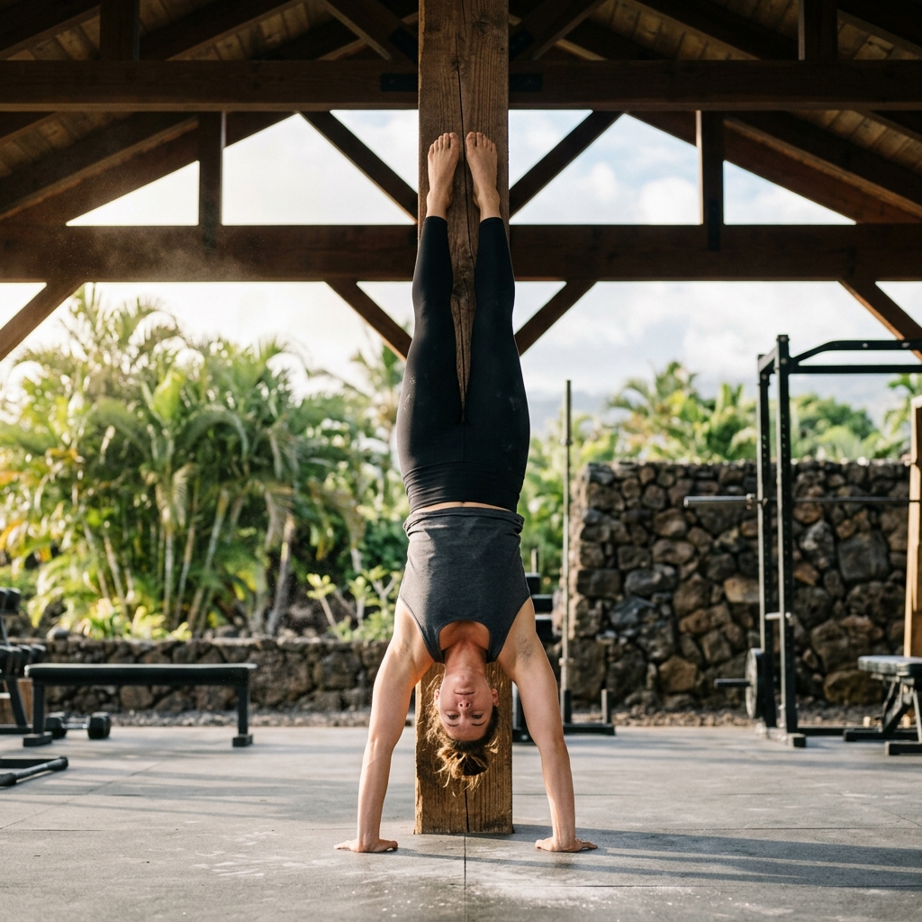 WOD: Diamond Head — Wall Ball, Double-Under, Handstand Push-Up