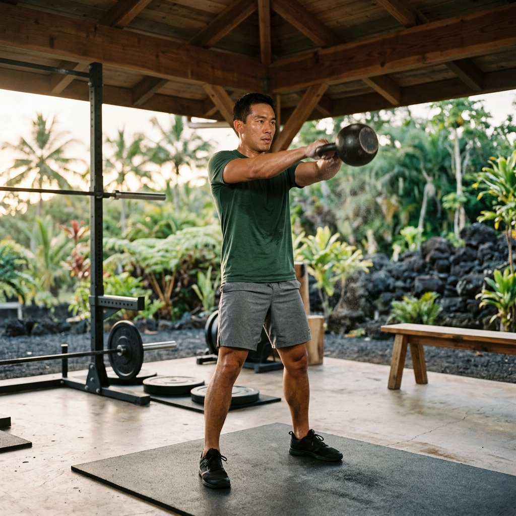 WOD: Waianapanapa — KB Swing, Run