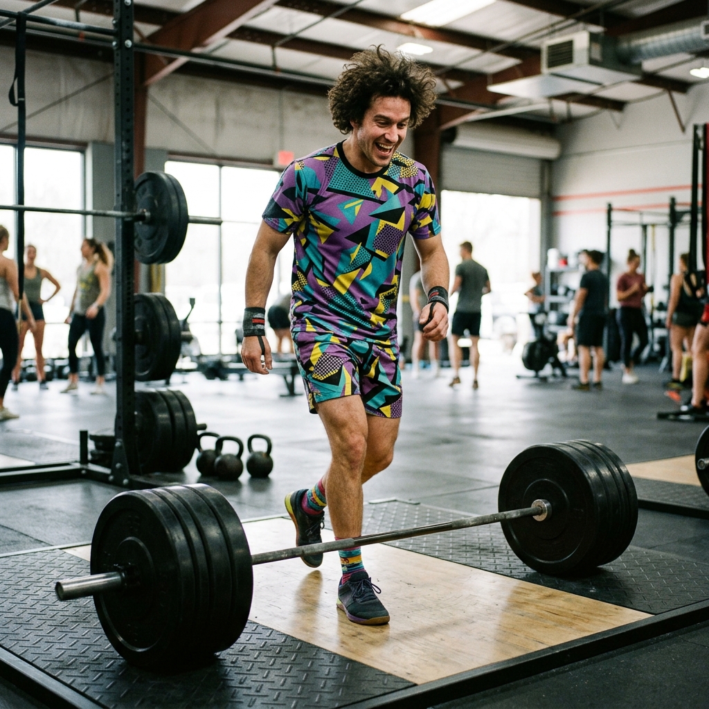 WOD: Toes to Bar + Screech — Clean, Run