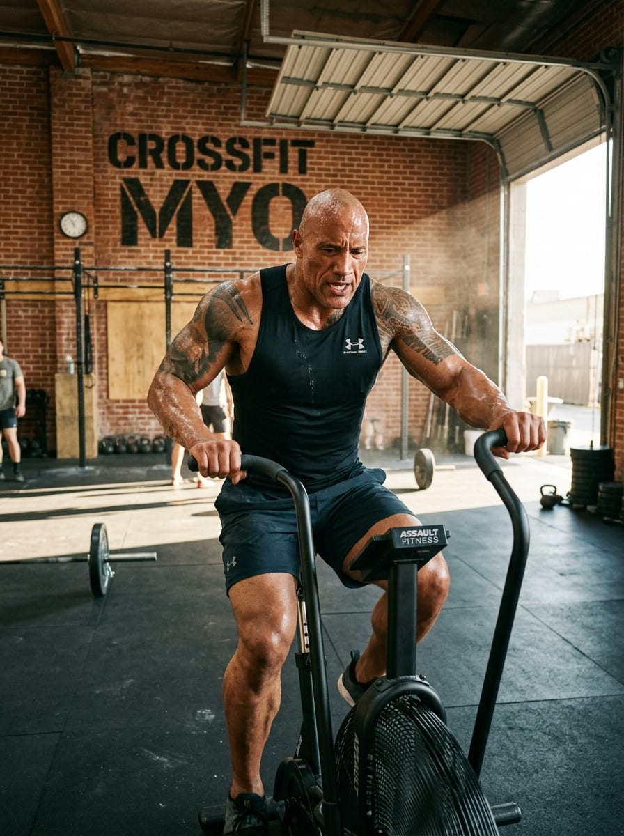 WOD: Kipping Chest to Bar & The Rock